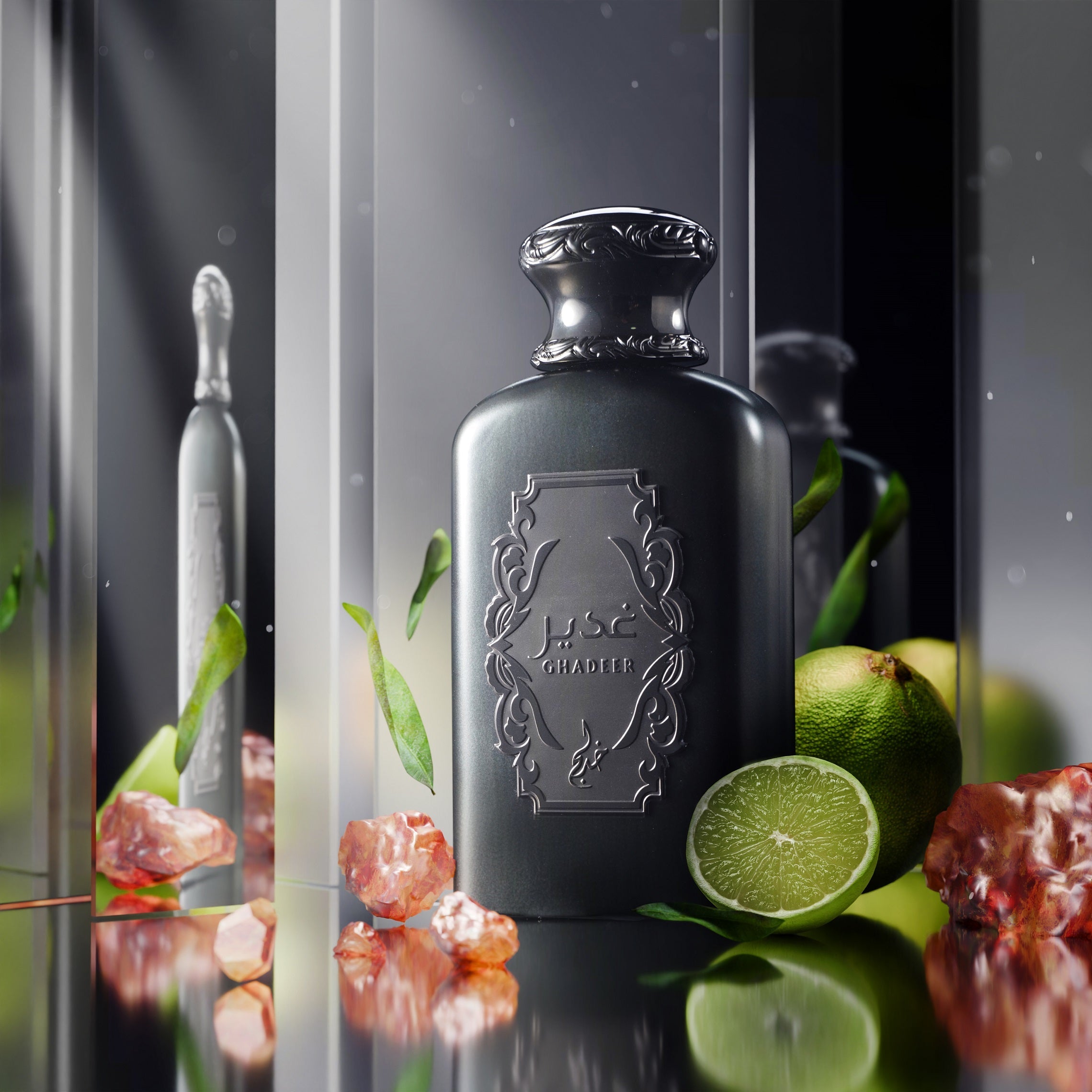 GHADEER SILVER 100 ML EDP SPRAY FOR MEN & WOMEN - Khadlaj Perfumes