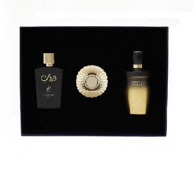 OPULENCE SHAIKH 3 PCS GIFT SET FOR MEN - Khadlaj Perfumes