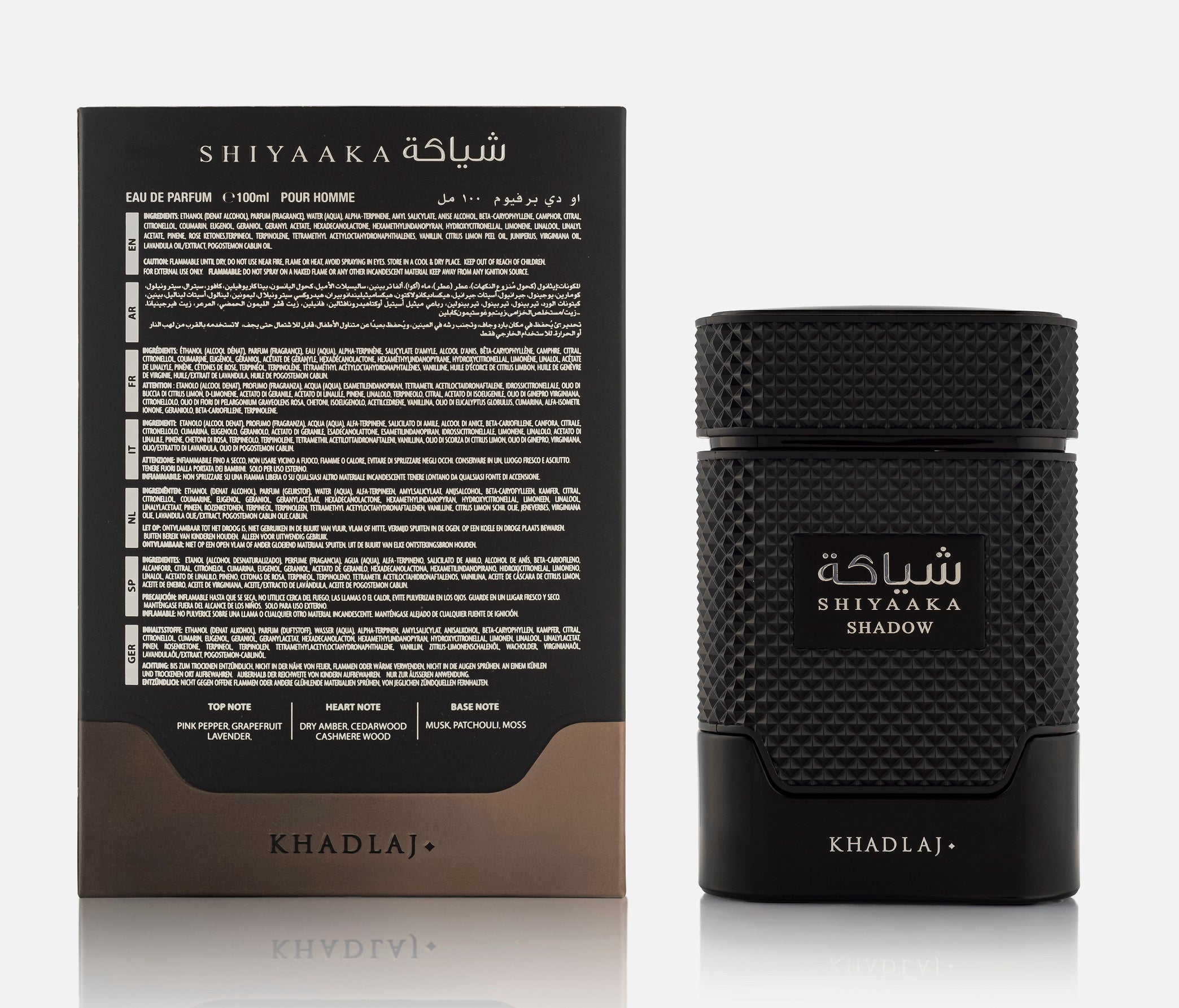 SPECIAL EDITION SHIYAAKA SHADOW 100 ML EAU DE PARFUM FOR MEN