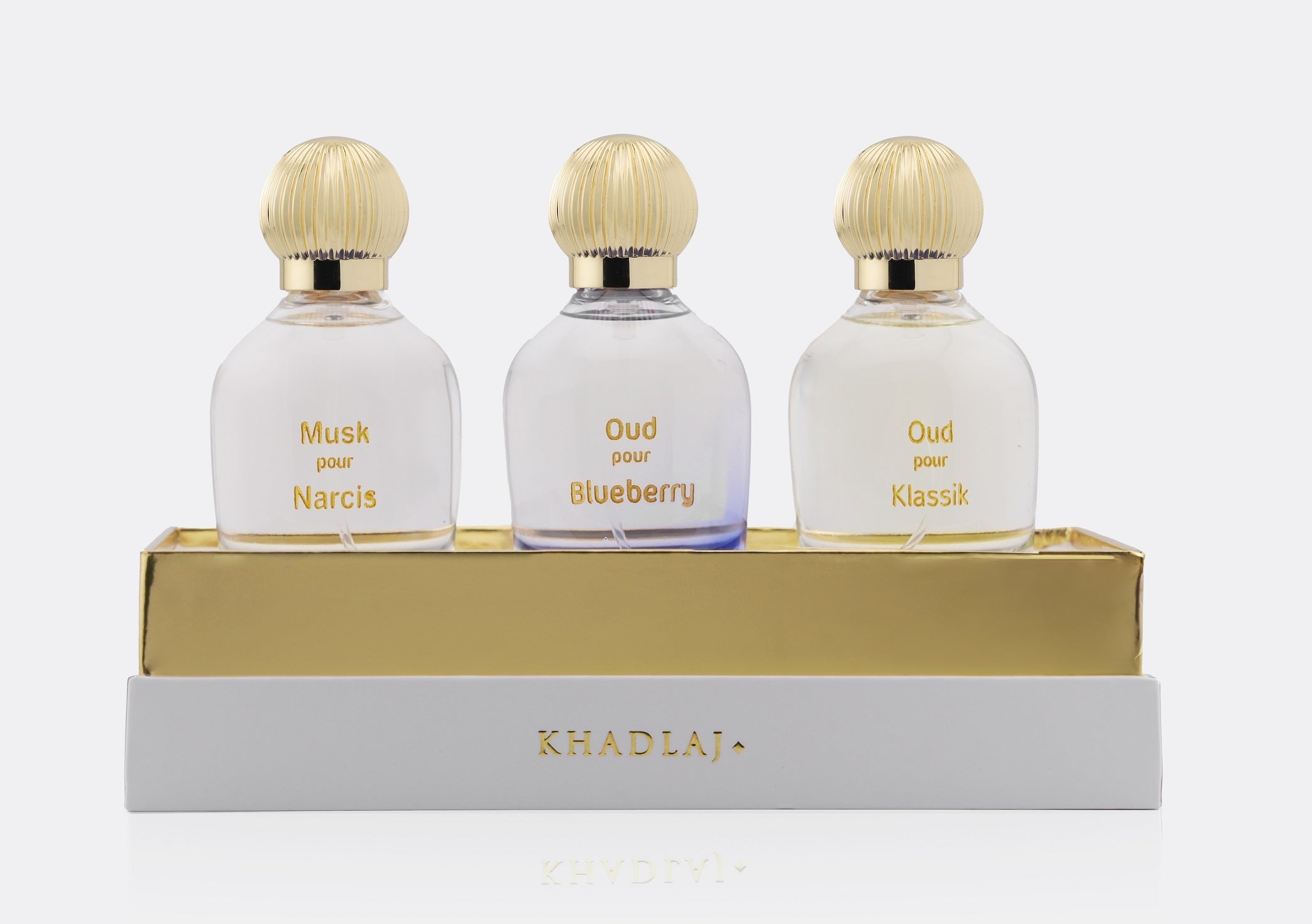 OUD POUR COLLECTION 3 PIECES DISCOVERY GIFT SET - Khadlaj Perfumes